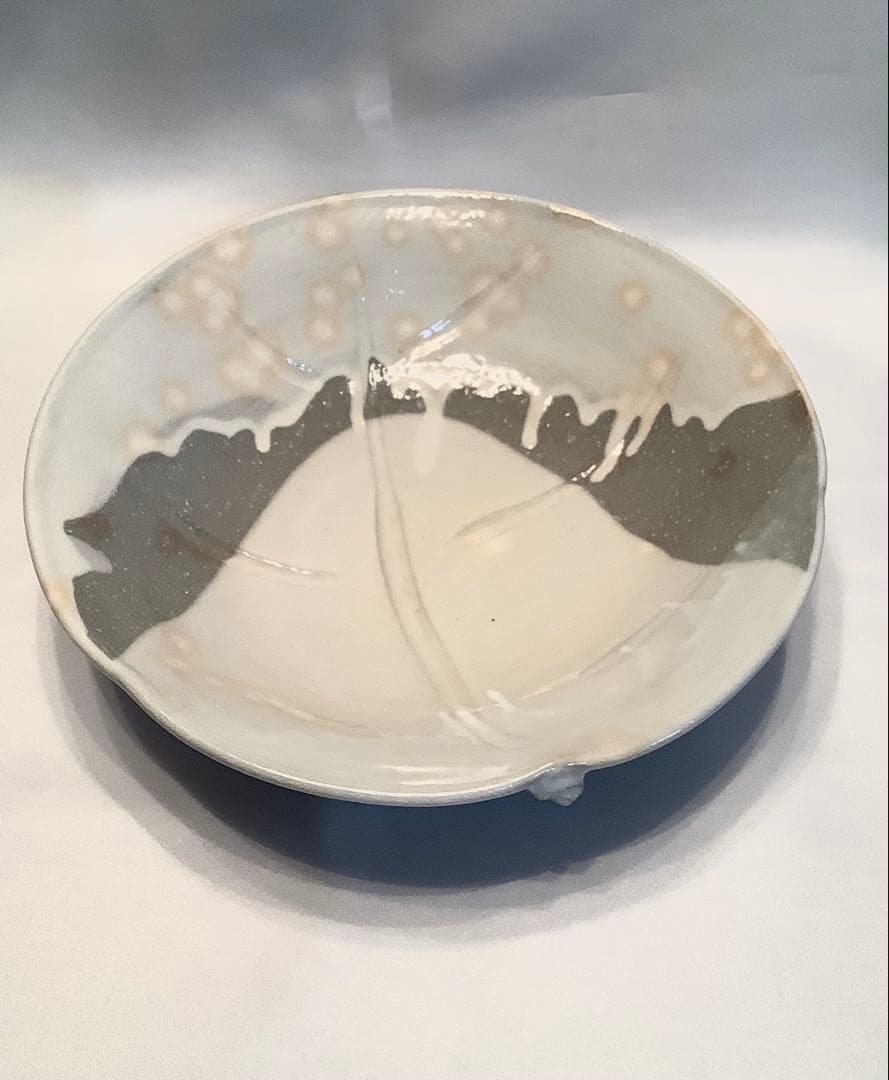 萩焼窯元　晴雲山（仙舟）　岡田裕　菓子鉢
