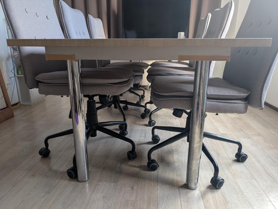 6人掛けテーブル / 会議用テーブル / ダイニングテーブル / デスク