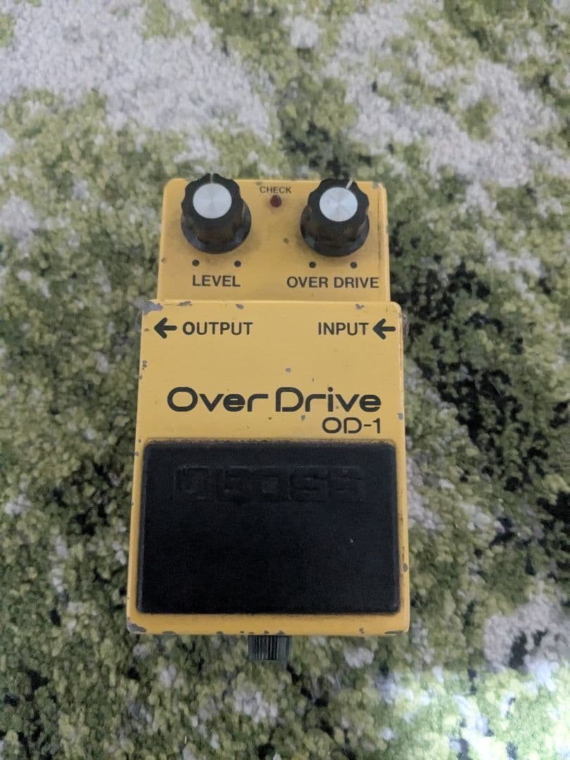 BOSS OverDrive OD-1ジャンク　シリアル211100 動作未確認