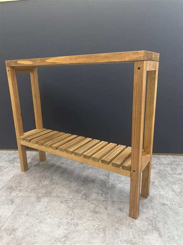 <未来工房 国産杉>　ビッグサイズのwoodラック woodシェルフ