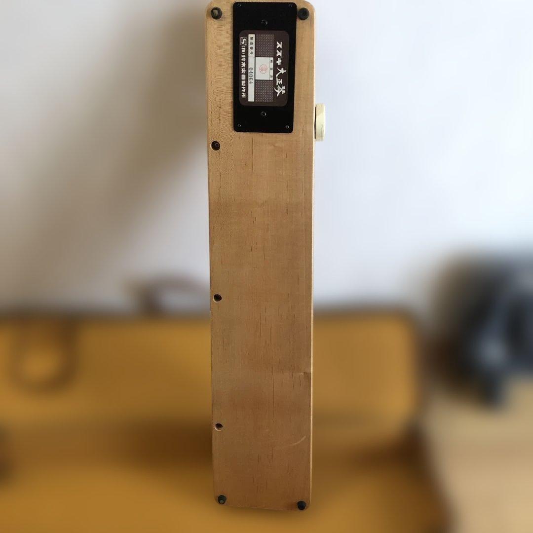 大正琴 4弦 木製 ケース付き