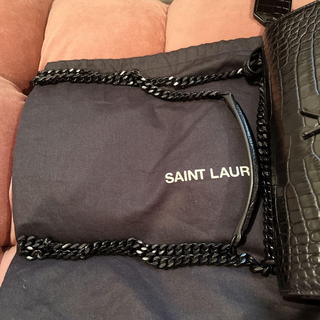 極美品 SAINT LAURENT サンローラン サンセット チェーンショルダー
