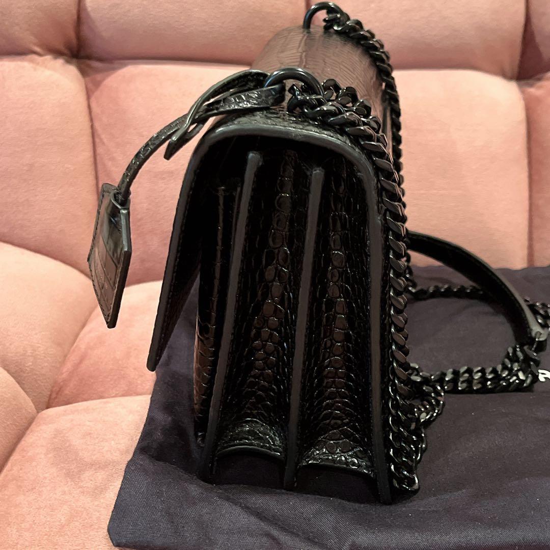 極美品 SAINT LAURENT サンローラン サンセット チェーンショルダー