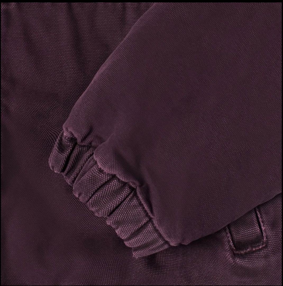 Stussy Quality Workgear M バーガンディジャケット