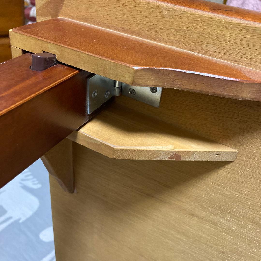 和モダン　座卓　脚折り畳み式(75㎝正方形)