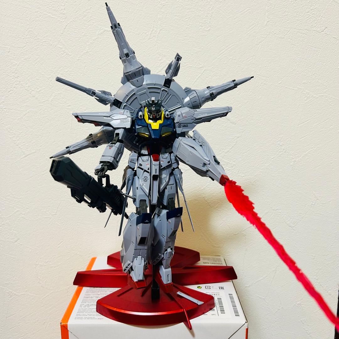 完成品　ガンプラセット 10体 スタンド付き