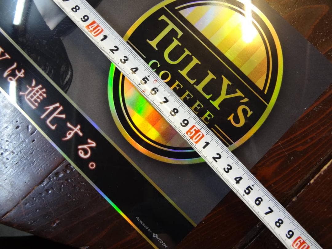 Perfume パフューム×タリーズコーヒーCM　　非売品POPポスター