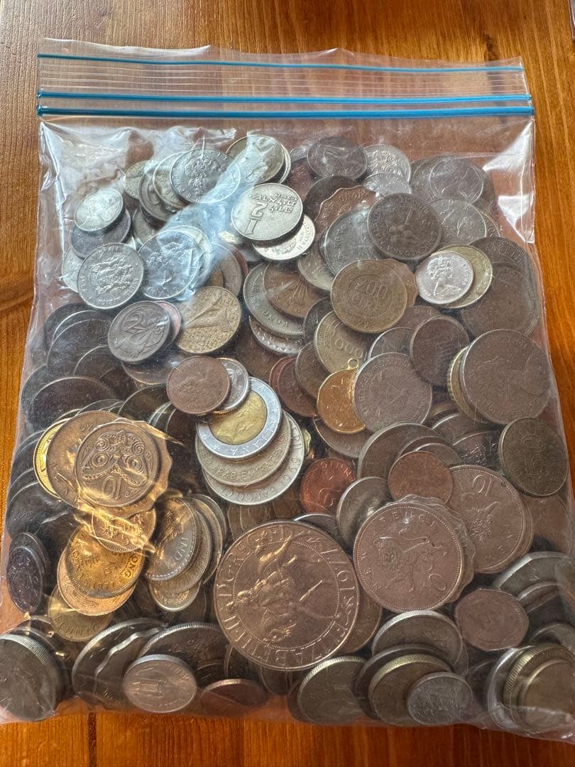 海外硬貨　古銭　5kg おまとめ