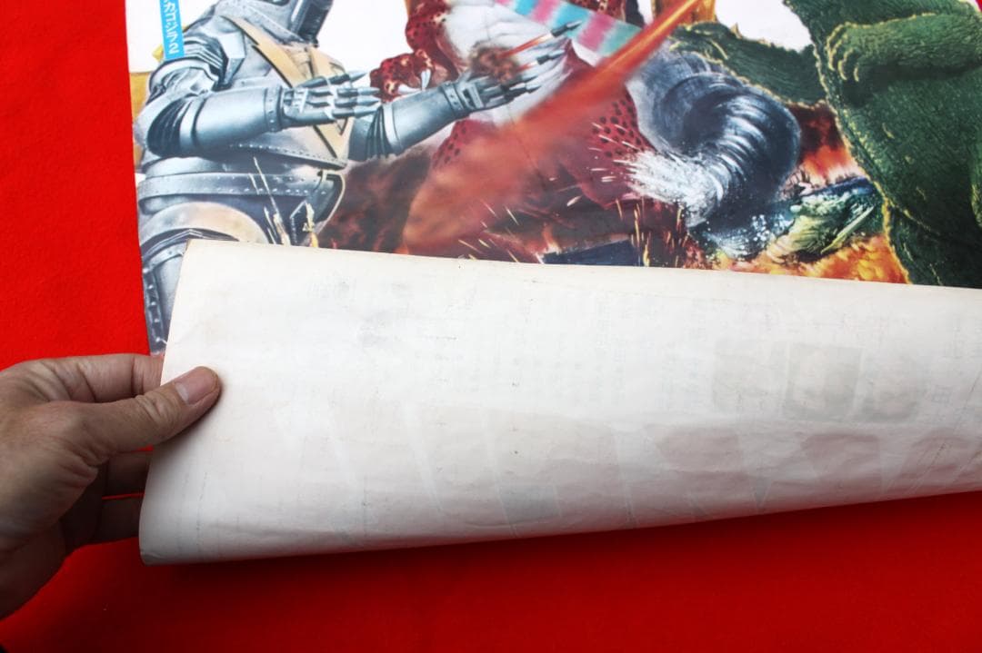 当時物メカゴジラの逆襲ポスター東宝チャンピオンまつりゴジラ51cm✖︎72cm