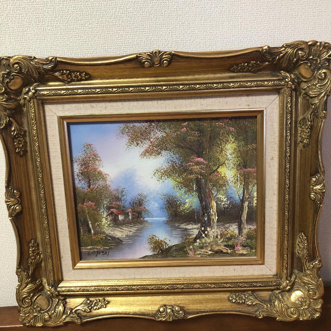 フランス アンティーク 絵画 油絵 風水 運気 西洋 骨董品