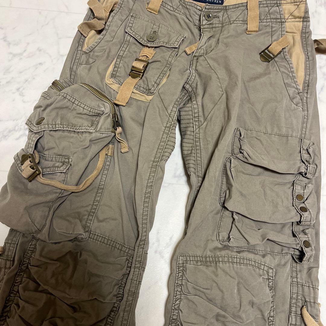 Ralph Lauren マルチポケット カーゴパンツ パラシュートパンツ