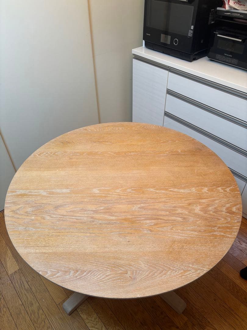 アクタス ナチュラルウッド 円形ダイニングテーブル