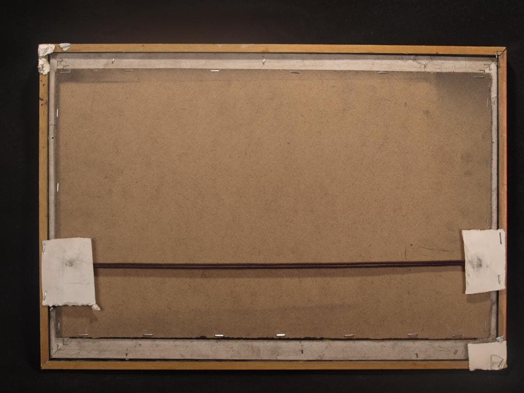 中国唐時代　敦煌莫高窟壁画 彩絵　人物像 発掘品 AK1948A8-5