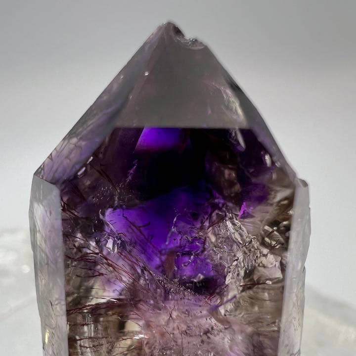 高品質 水入り シャンガンアメジスト(ジンバブエ産) クリスタル 原石 鉱物標本