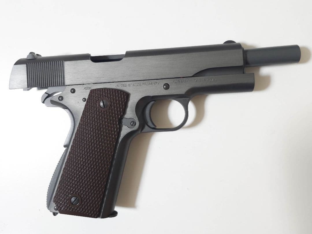 WA M1911A1 ミリタリー ブラスト&サイドポリッシユ コルトガバメント
