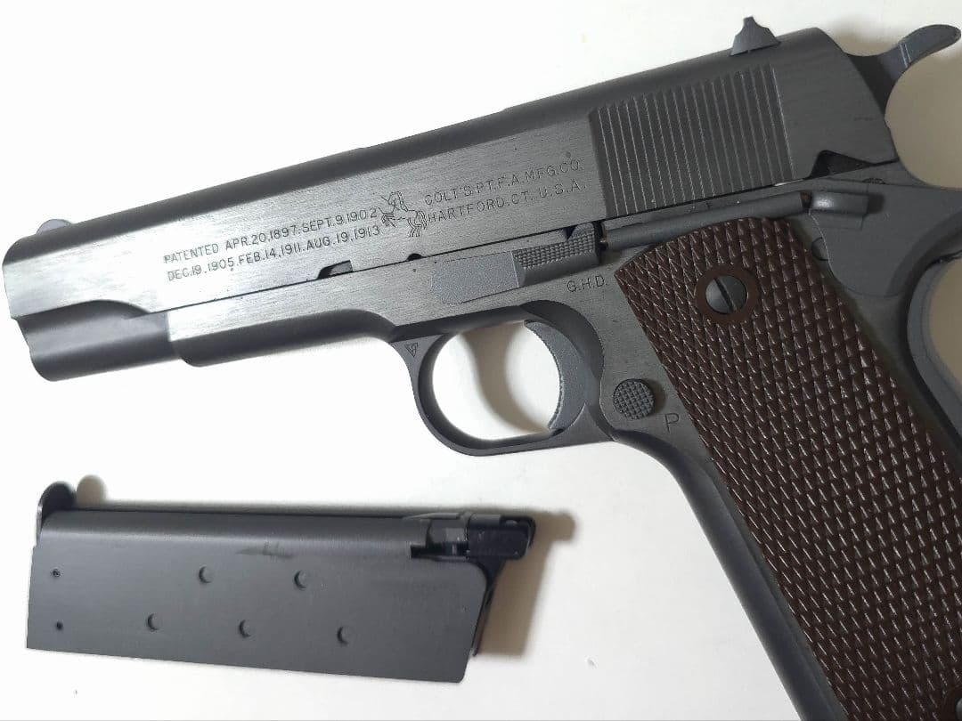 WA M1911A1 ミリタリー ブラスト&サイドポリッシユ コルトガバメント