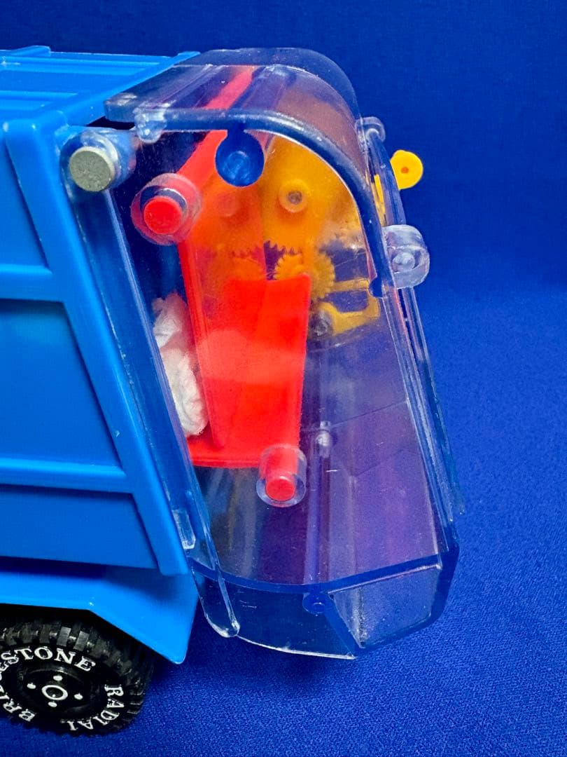 ★廃版　ダイヤのゴミ収集車　寺井商店　清掃車　東京都　日本製　フリクション　美品