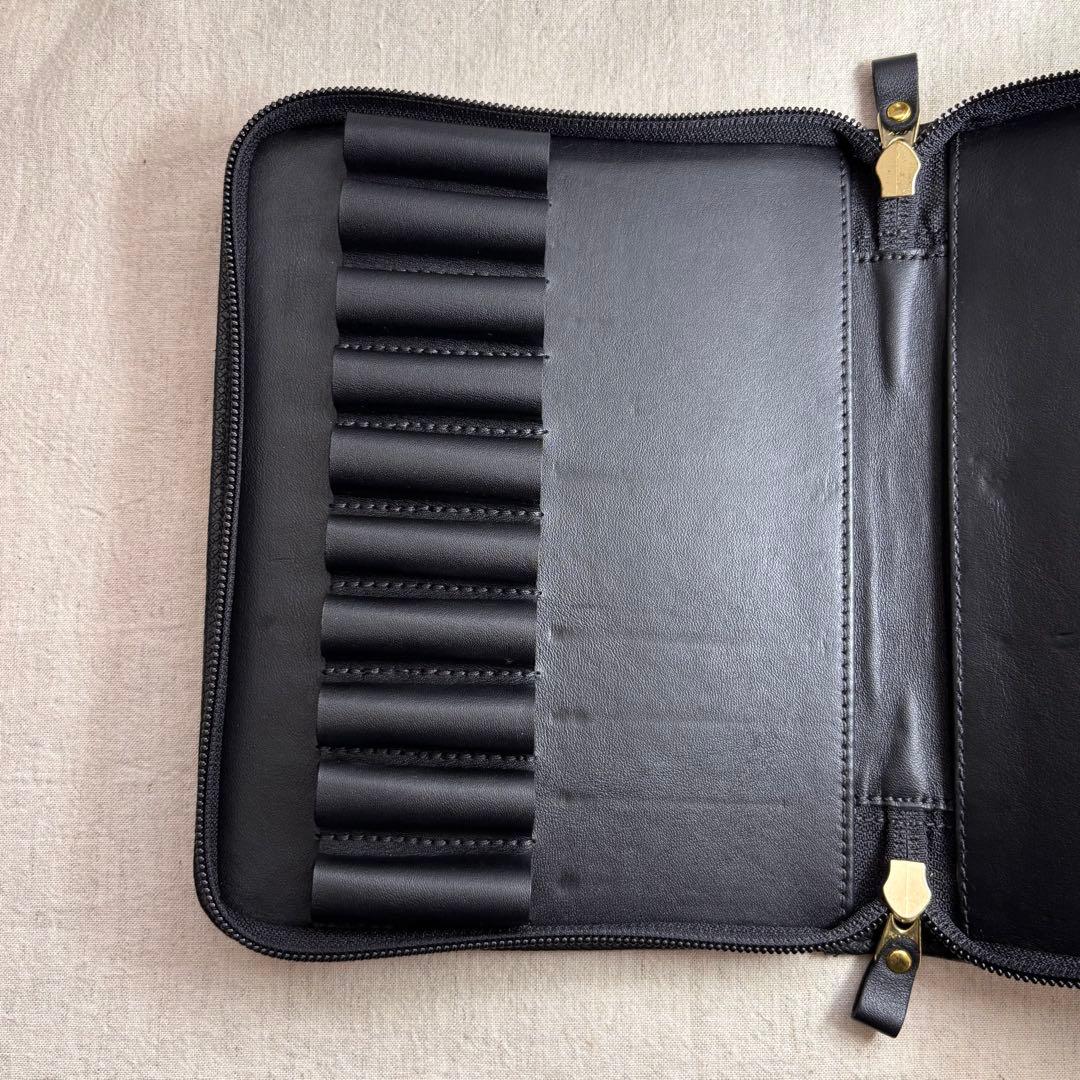 Pelikan（ペリカン）ペンケース 10本用 TGX-10 牛革　万年筆入れ