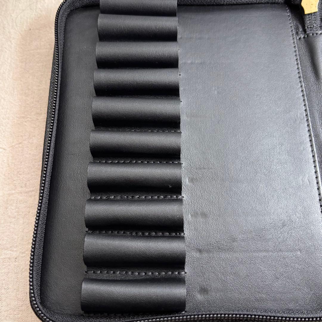 Pelikan（ペリカン）ペンケース 10本用 TGX-10 牛革　万年筆入れ