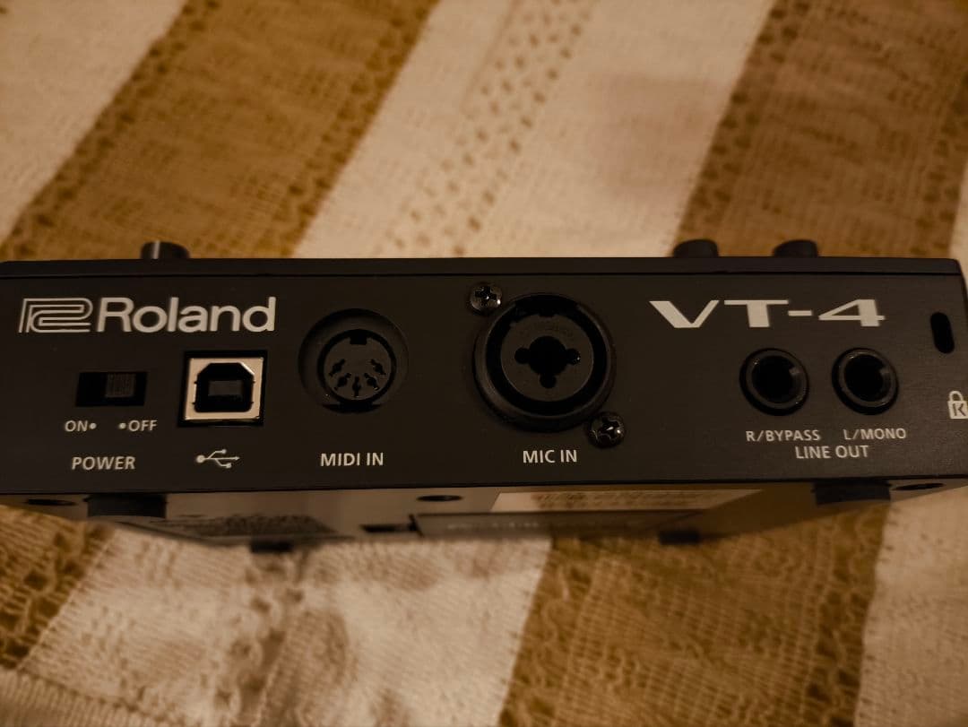 Roland VT-4 ボイストランスフォーマー　値下げ中