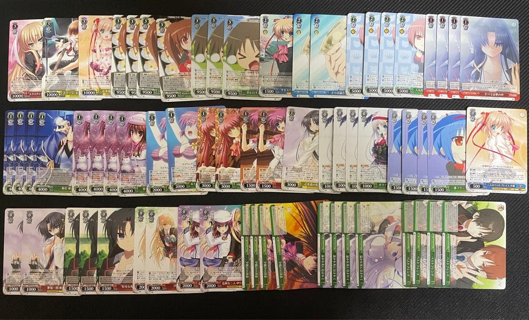 ヴァイスシュヴァルツ リトルバスターズ リトバス 枝電源 デッキ