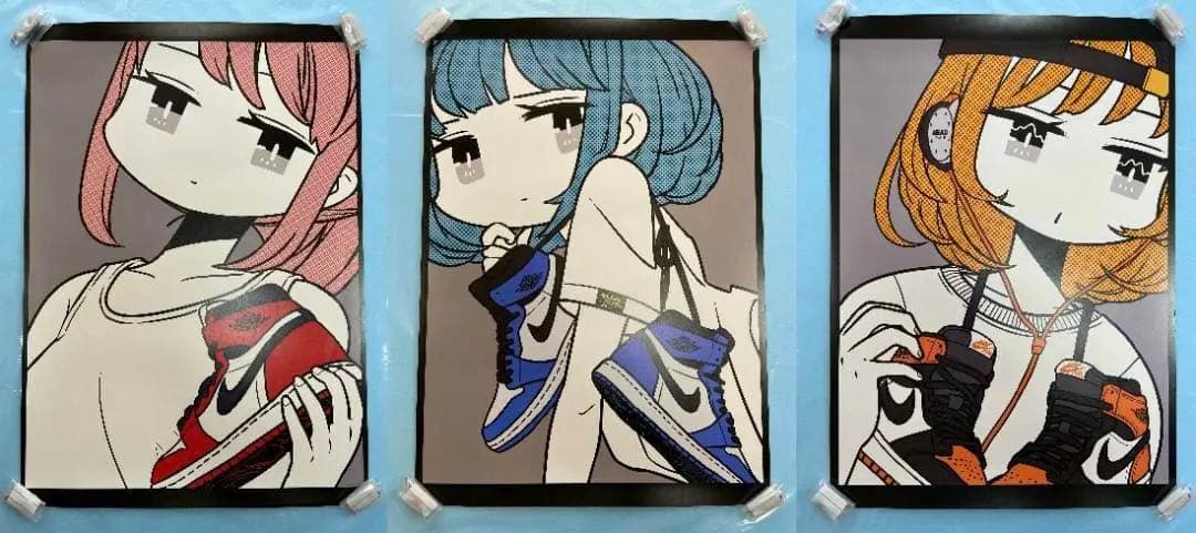 U井T吾 AIR JORDAN 1 ポスター 3枚セット artrA