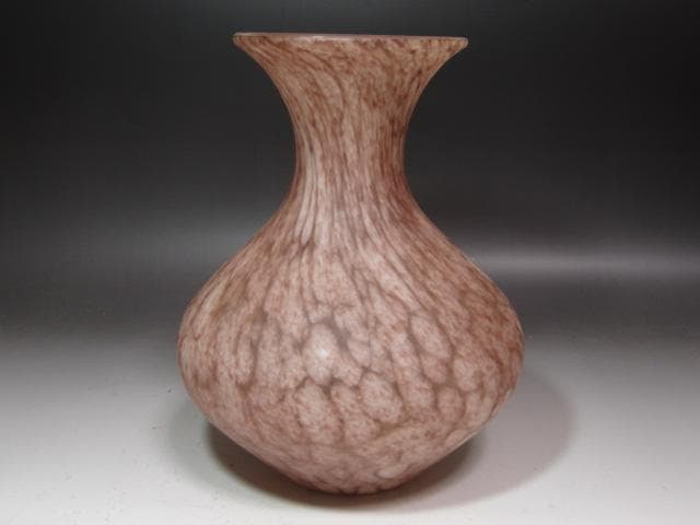 ☆　藤田喬平　手吹ガラス花瓶　美しい品です☆y243