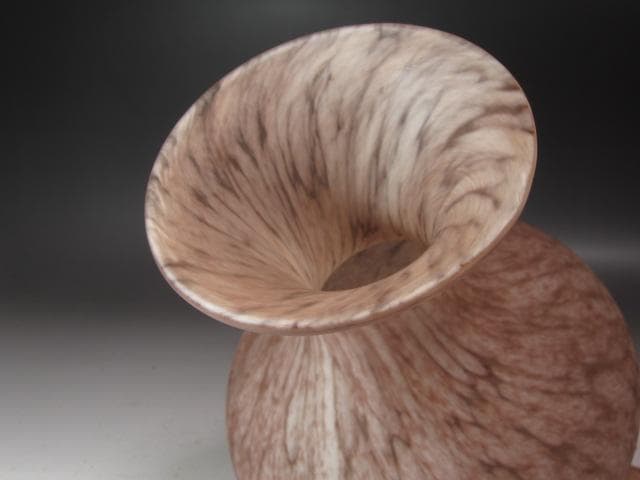 ☆　藤田喬平　手吹ガラス花瓶　美しい品です☆y243