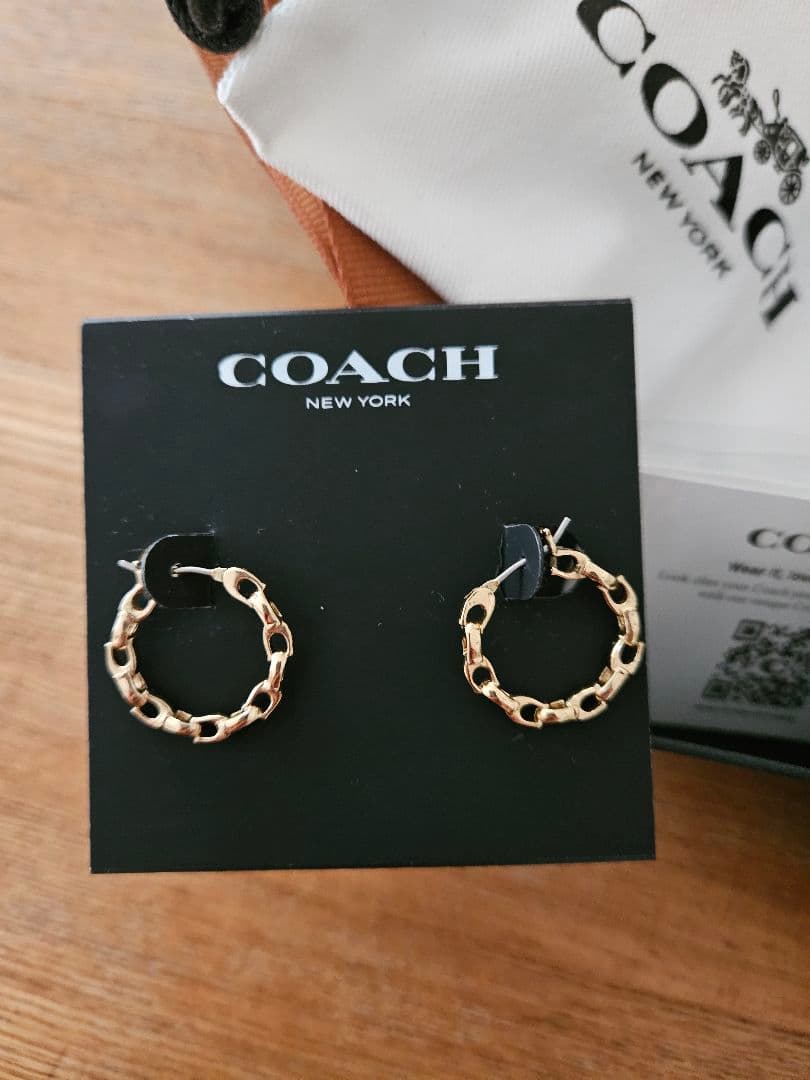COACH コーチ ピアス シグネチャー
