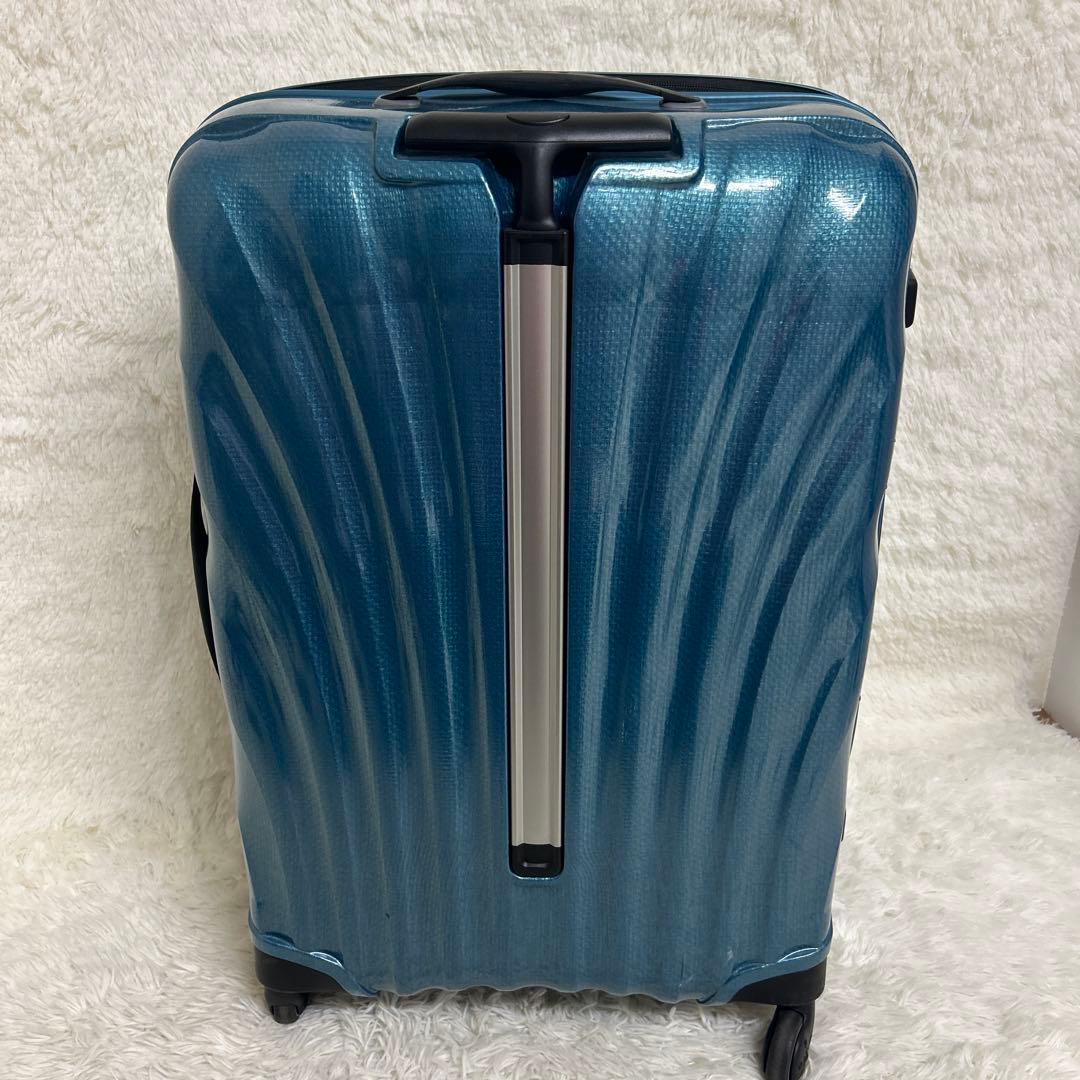 【美品】サムソナイト コスモライト スピナー エメラルドグリーン　68l