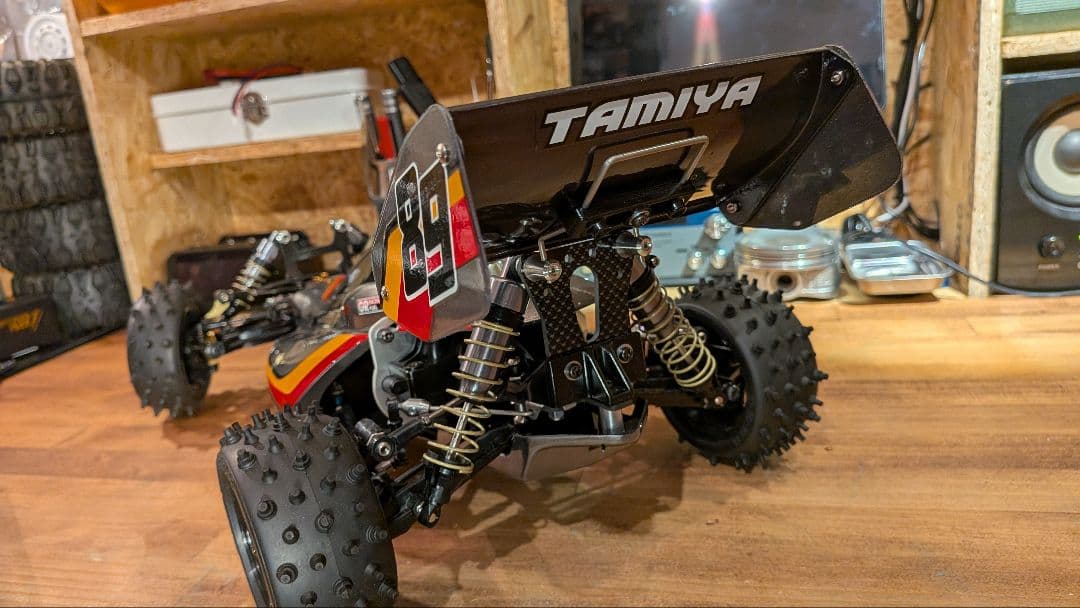 未走行　タミヤイグレス　タイタニウムグレー2液ウレタン塗装