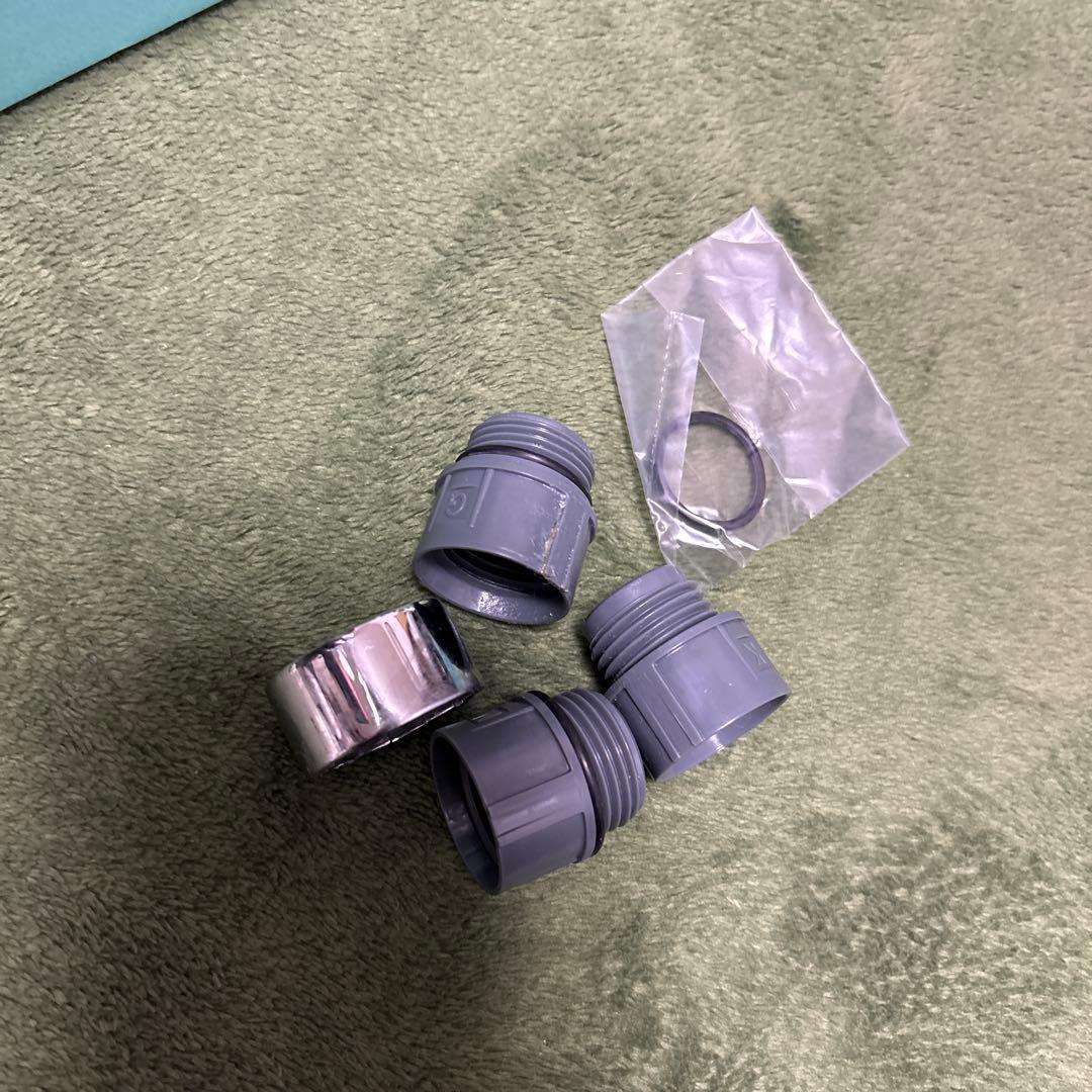 ReFa シャワーヘッド シルバー アダプター付き