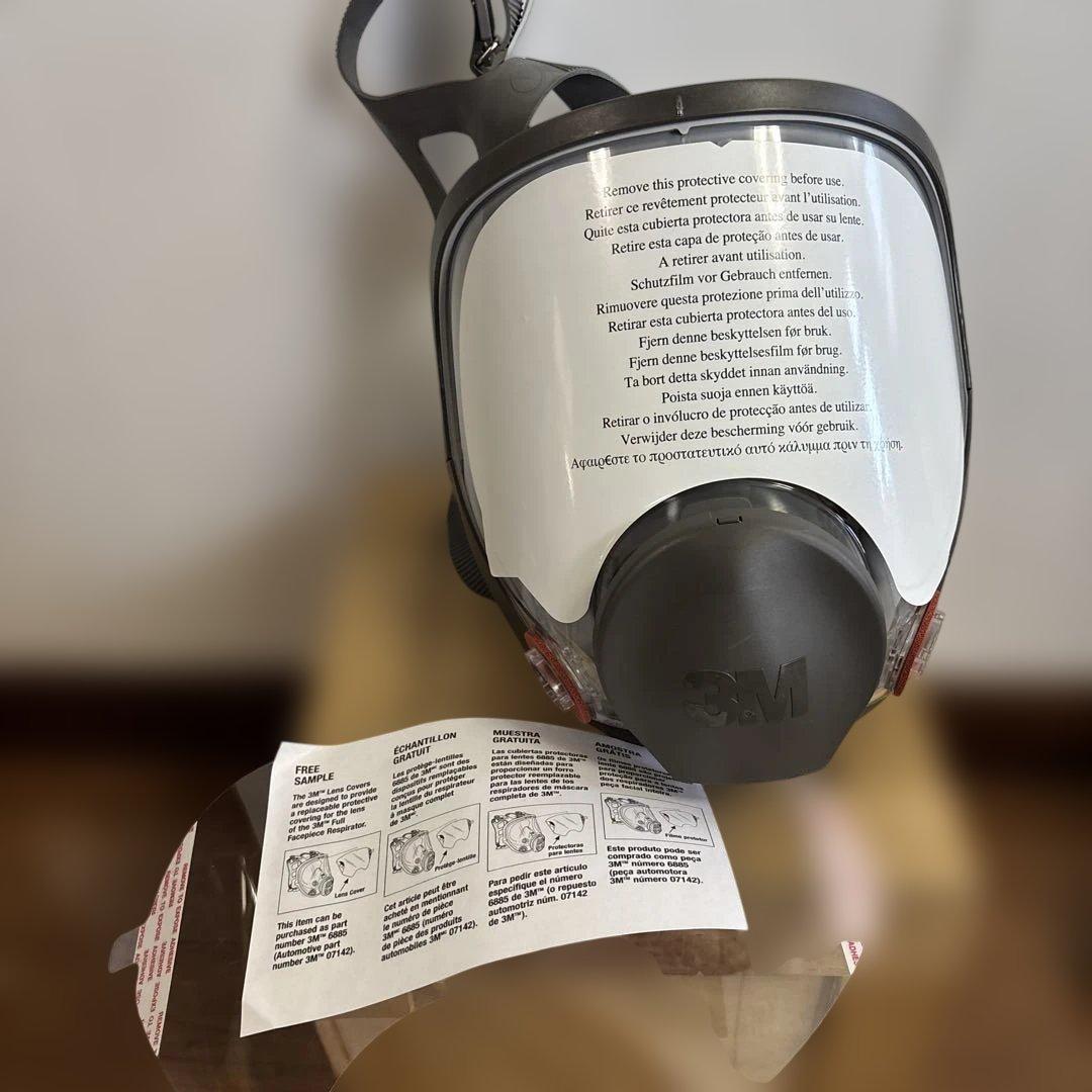 未使用　米軍放出品　3M 6700 FULL FACEPIECE SMALL