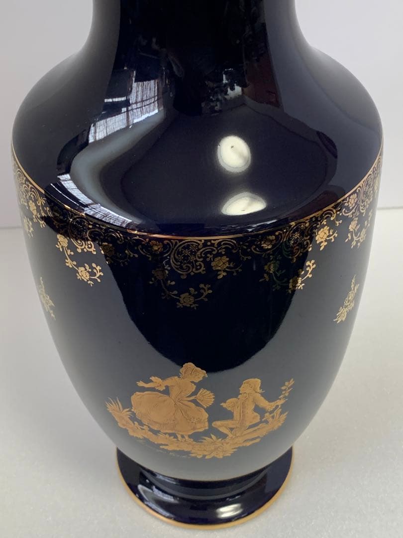 《美品》《送料無料》⭐︎LIMOGES CASTEL フランス製　22金　花瓶♪⭐︎
