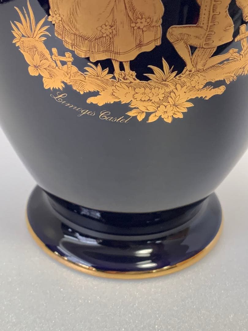 《美品》《送料無料》⭐︎LIMOGES CASTEL フランス製　22金　花瓶♪⭐︎