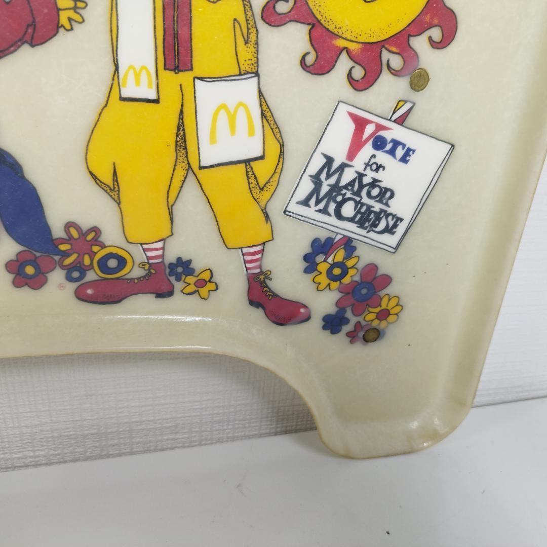 マクドナルド チェア トレイ 70年代 美品 ベビーチェア マックチー I0B1