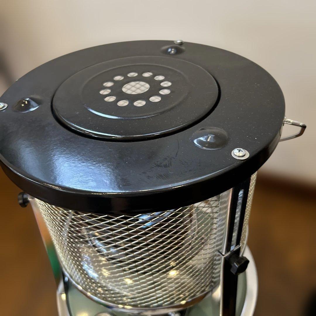 美品⭐︎石油ストーブ 対流式 小型石油ヒーター 多機能ストーブ　キャンプ