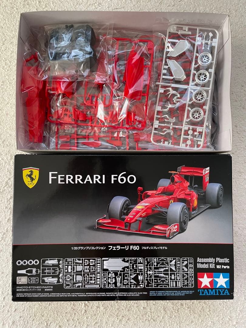 タミヤF60 フジミF2007&F2003GA&F248F1