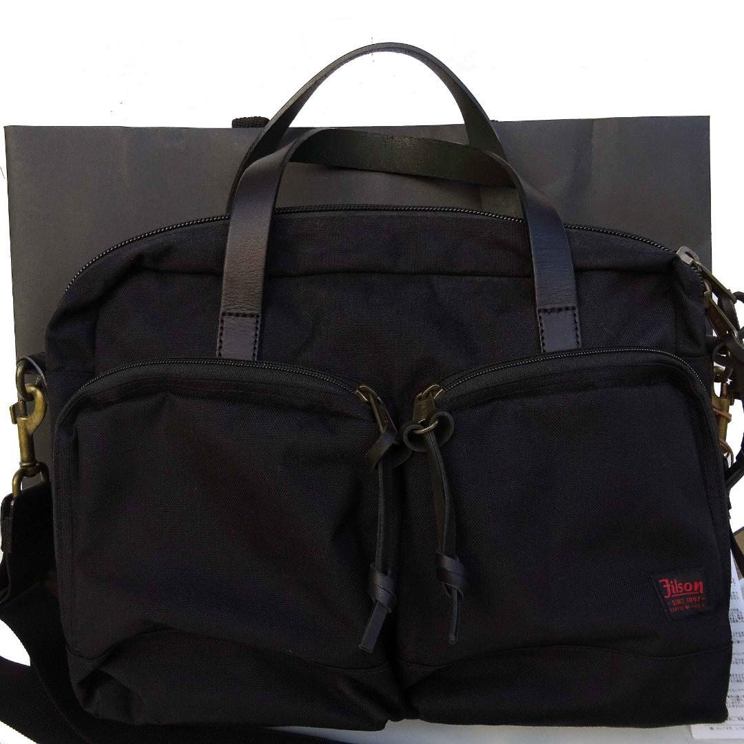 美品正規品　FILSONフィルソンDRYDEN ドライデンブリーフケース2way