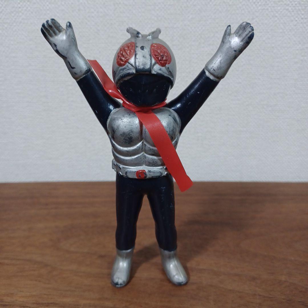 無版権　パチもの　「バンザイライダー」希少ソフビ フィギュア