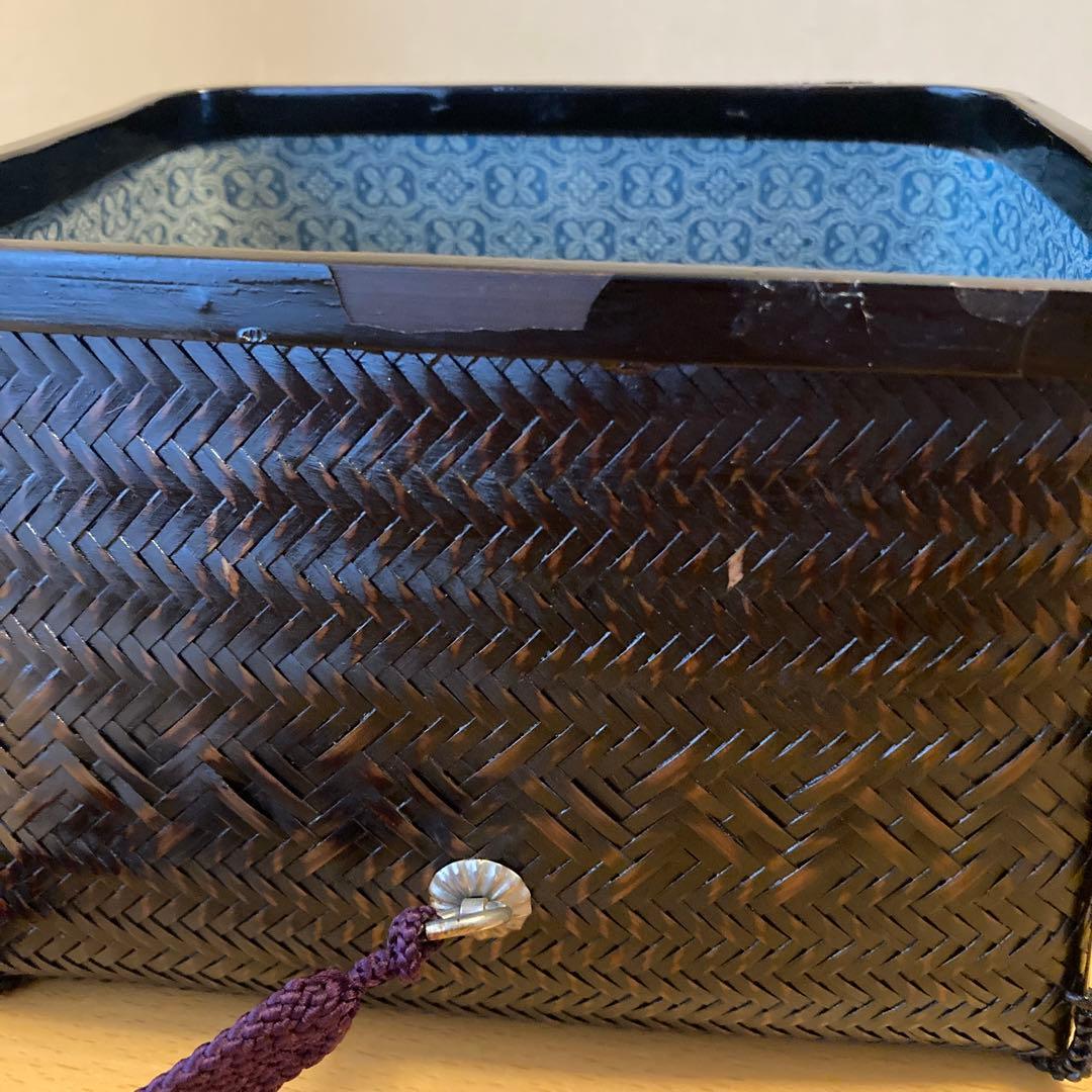 御所籠一式　茶篭　茶道具　野点道具