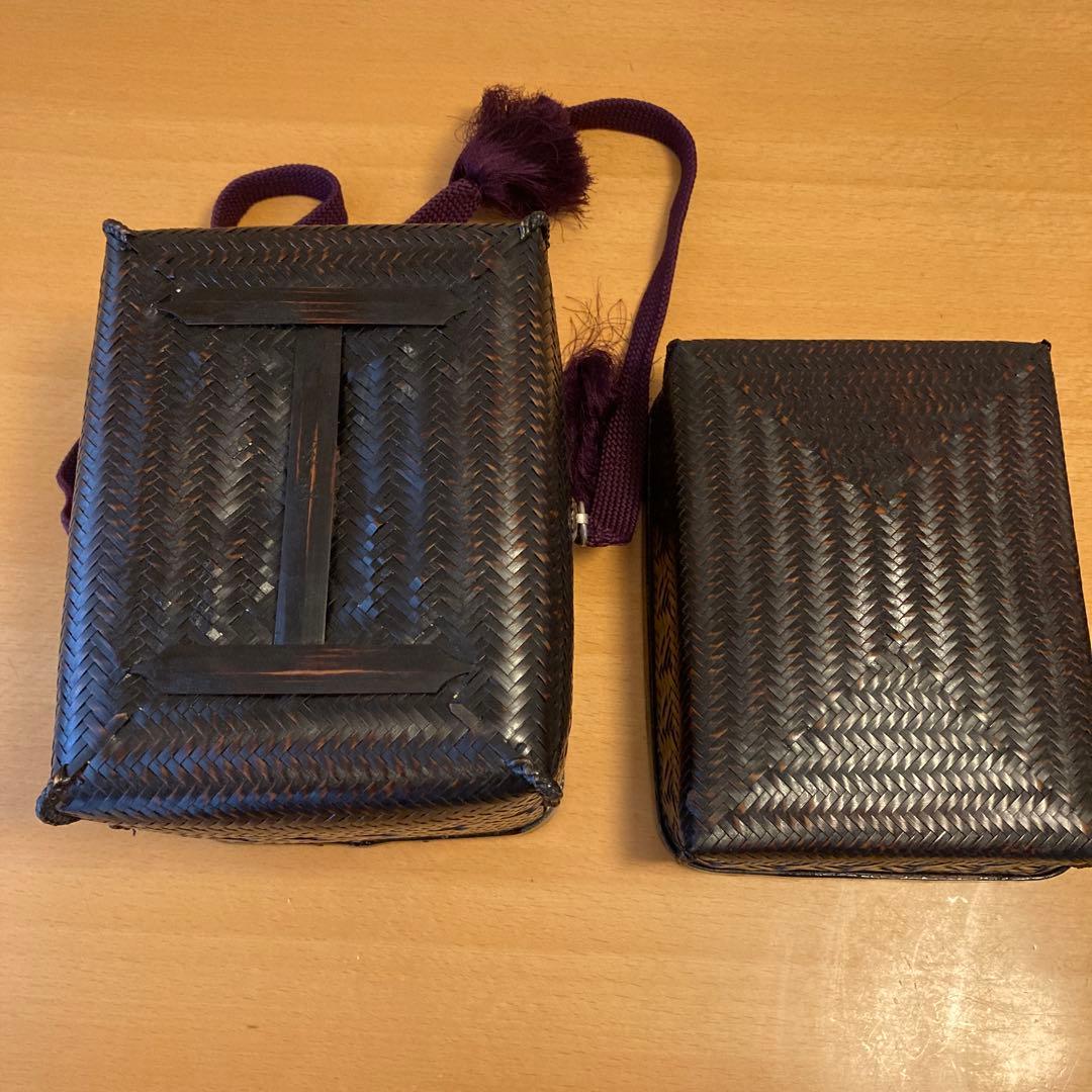 御所籠一式　茶篭　茶道具　野点道具