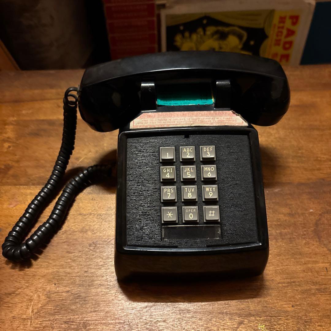 USA VINTAGE プッシュフォン　当時物　ジャンク扱い