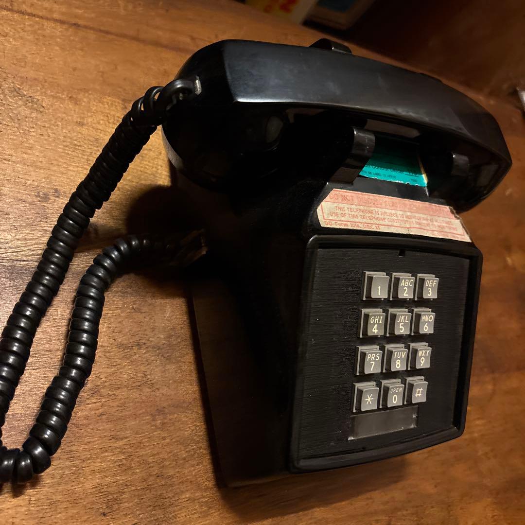 USA VINTAGE プッシュフォン　当時物　ジャンク扱い