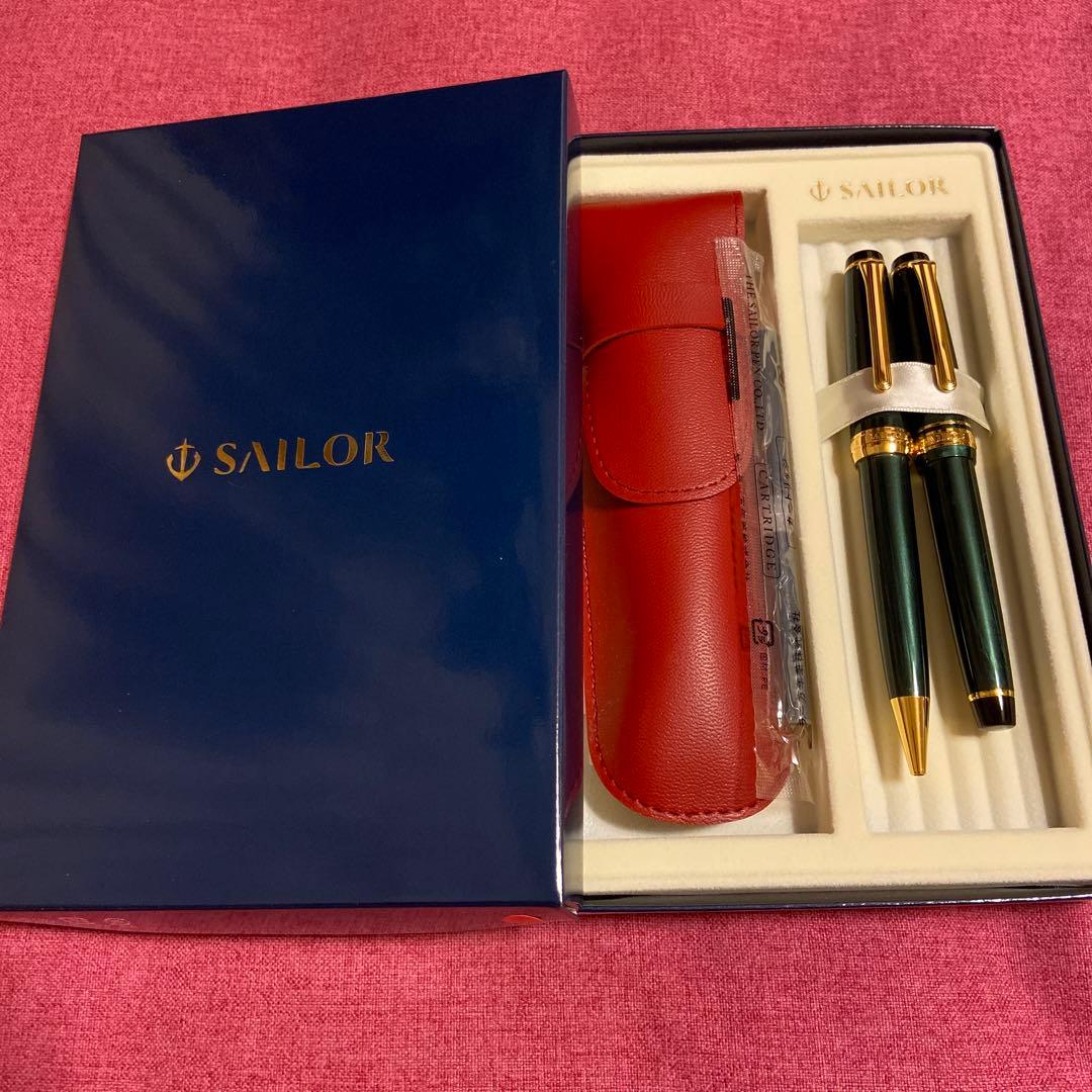 【新品未使用】SAILOR 万年筆　ボールペン　セーラー　筆記具　四季織　セット