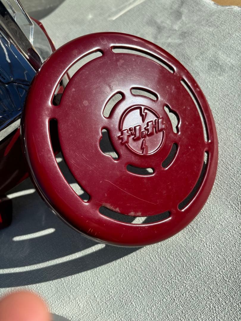 ナショナルの可愛いレトロな三角パネル電気ストーブ　作動品　NATIONAL 希少