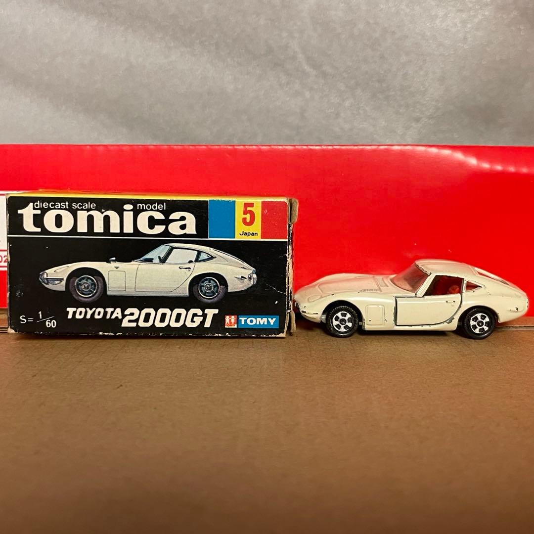 専用　黒箱トミカ トヨタ2000GT 当時物　日本製　色指定　1Aホイール