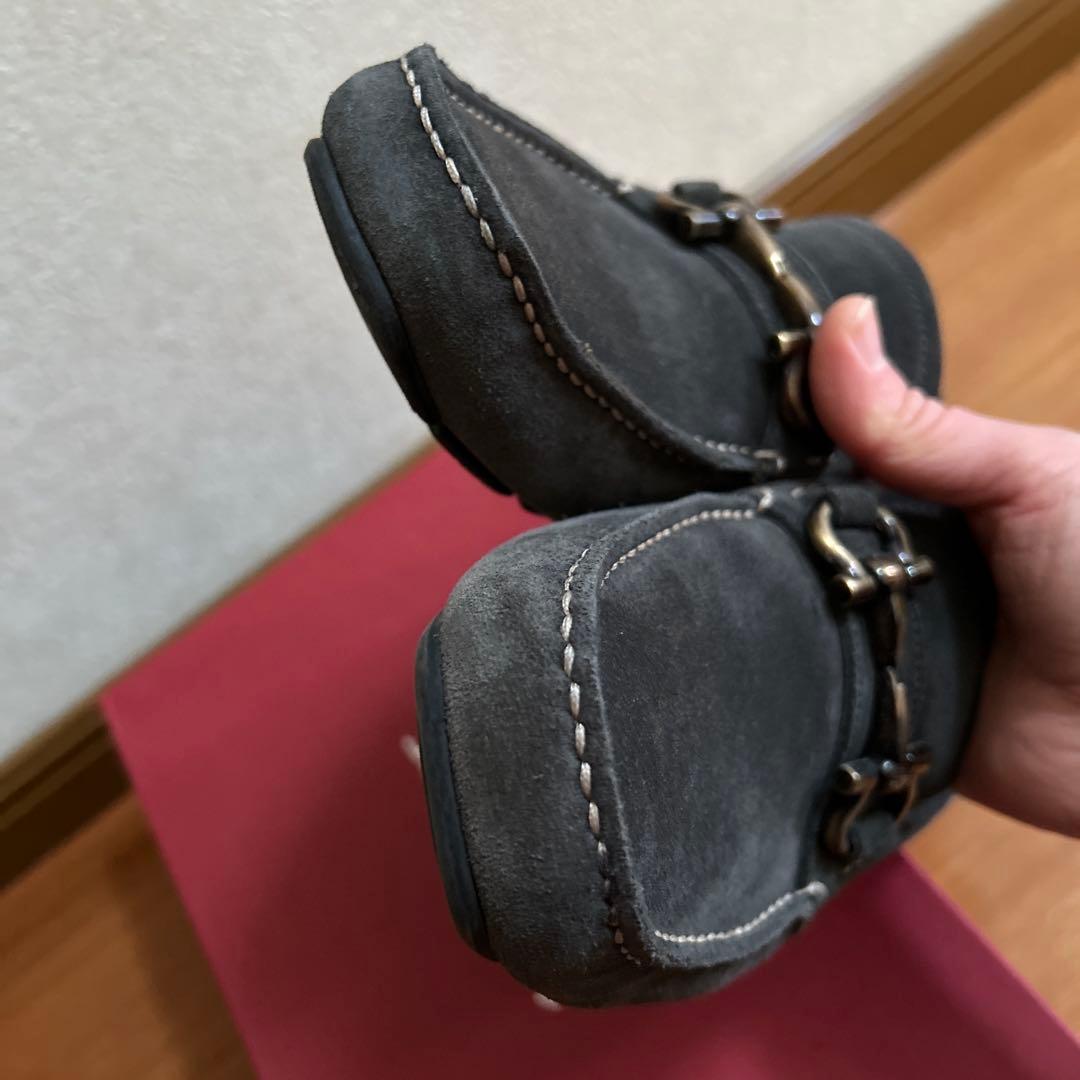サルヴァトーレフェラガモ ドライビングシューズ　モカシン　PARIGI