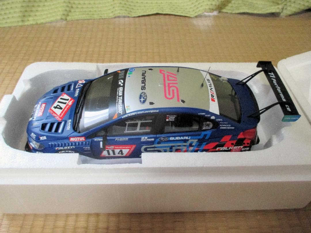 京商 1/18 スバル WRX STI NBR CHALLENGE 2022年