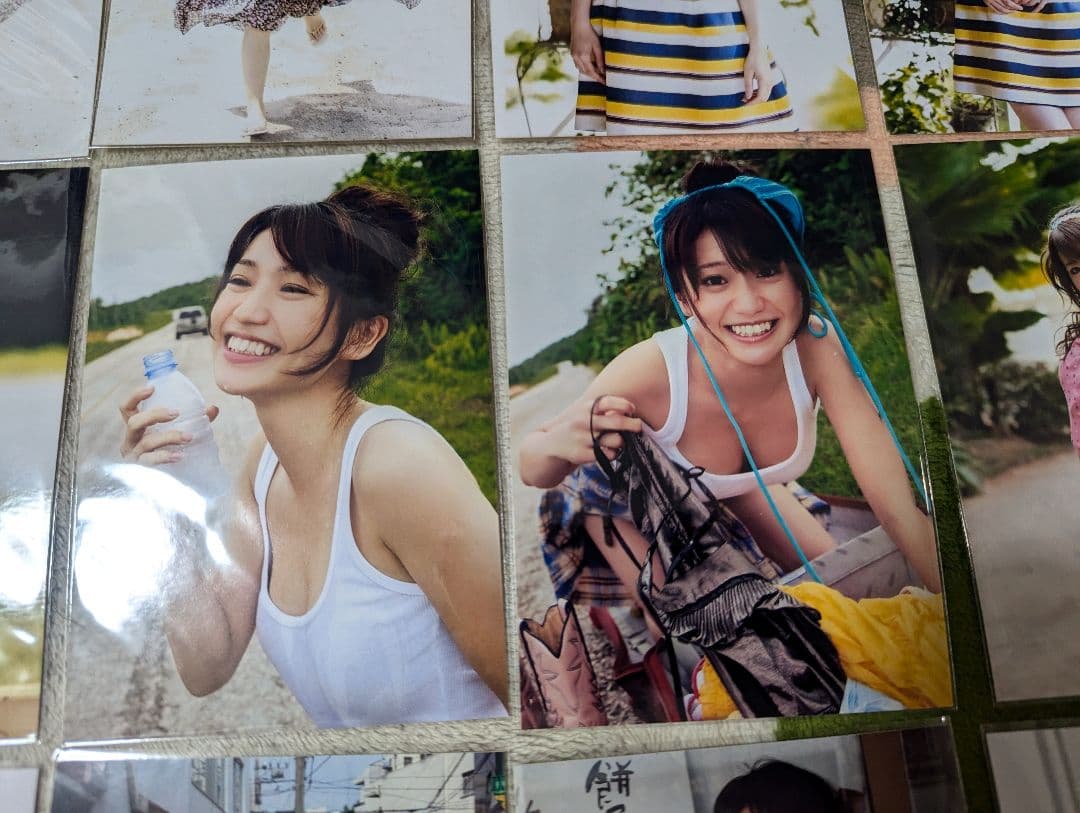 貴重 非売品 美品 オフショット 生写真 無修正 70枚 大島優子③